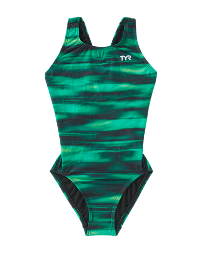  TYR Durafast Lite® Girls Maxfit Swimsuit - Technowave