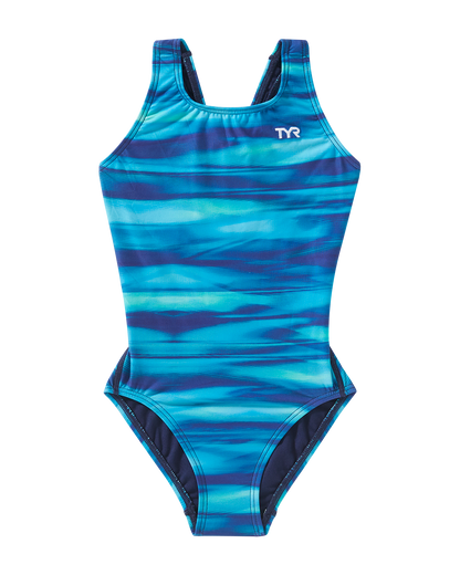  TYR Durafast Lite® Girls Maxfit Swimsuit - Technowave