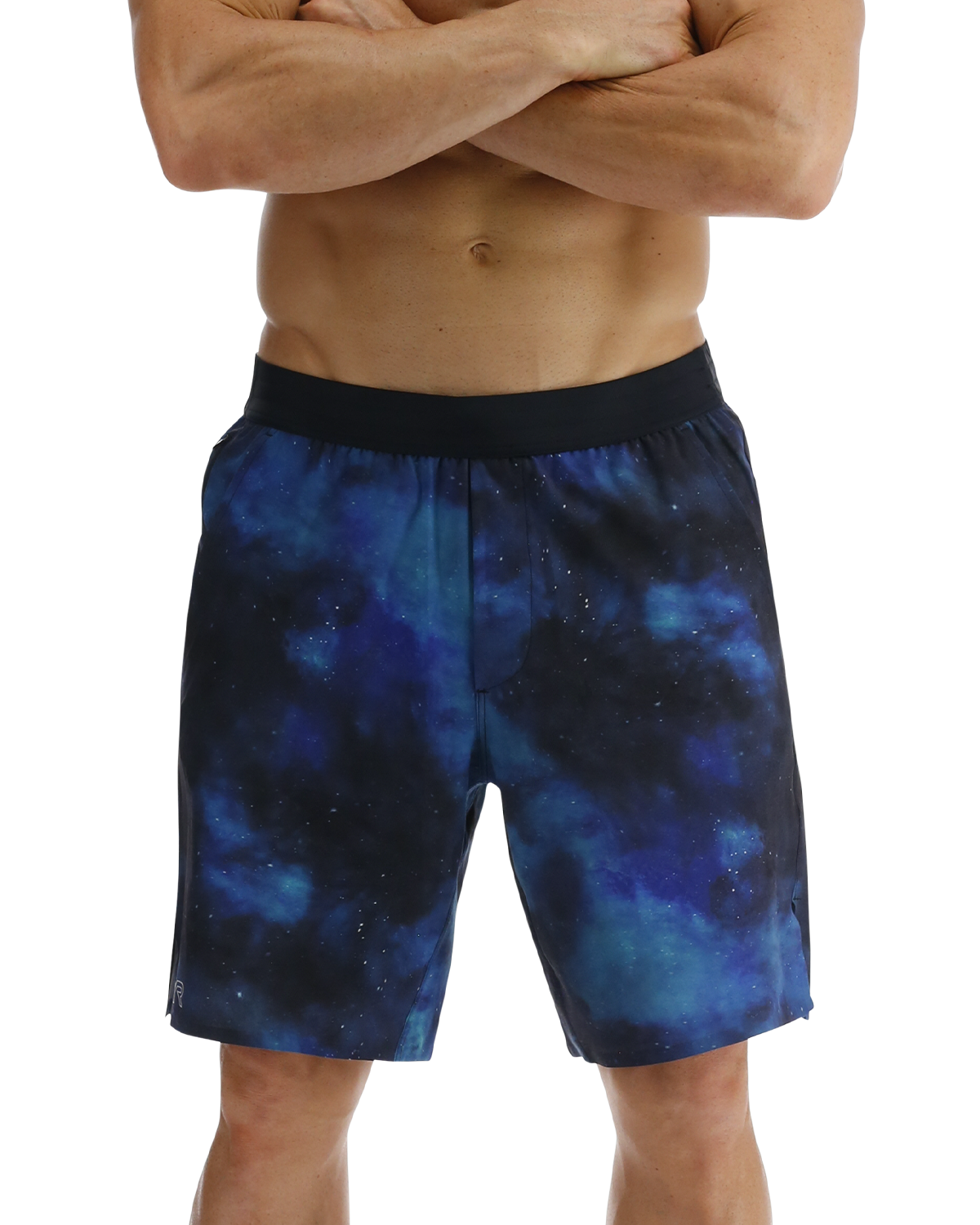  TYR Hydrosphereª Men's Lined 7" Unbroken Shorts - Cosmic Night