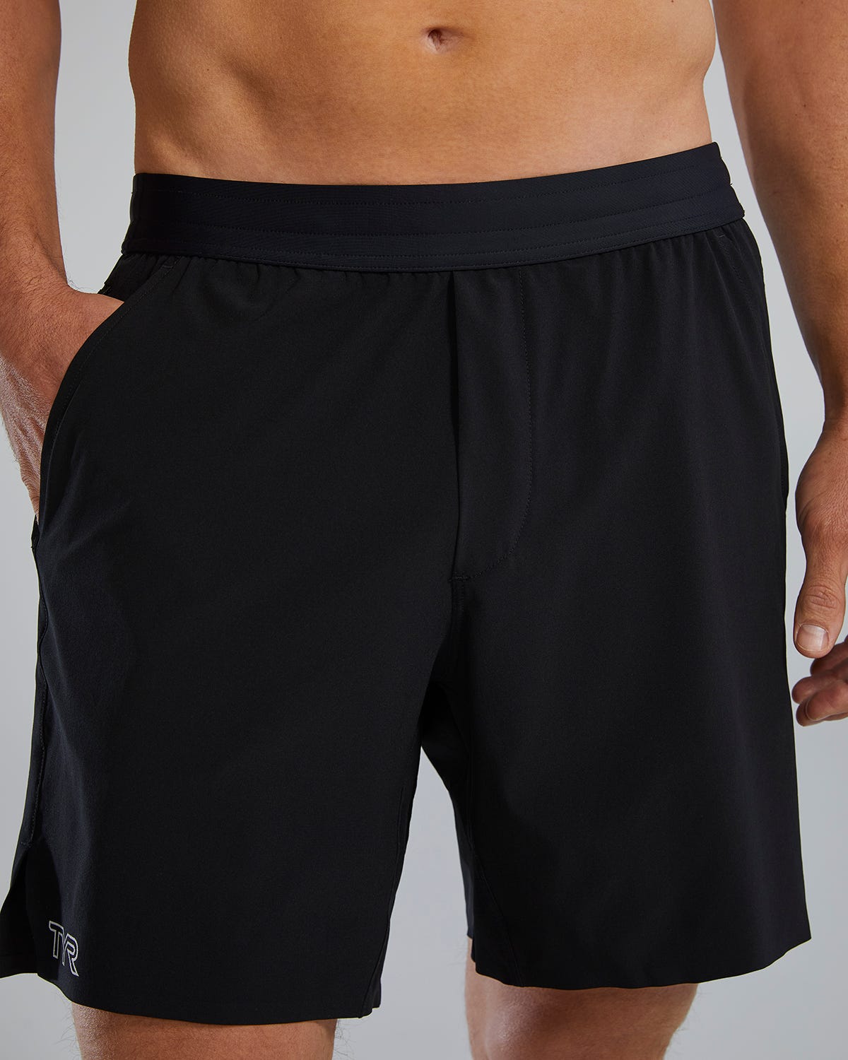  TYR Hydrosphereª Men's Lined 7" Unbroken Shorts - Solid