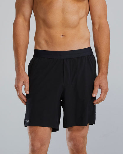  TYR Hydrosphereª Men's Lined 7" Unbroken Shorts - Solid