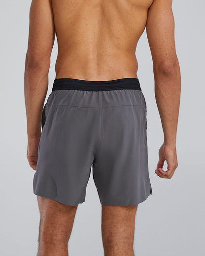  TYR Hydrosphereª Men's Lined 7" Unbroken Shorts - Solid