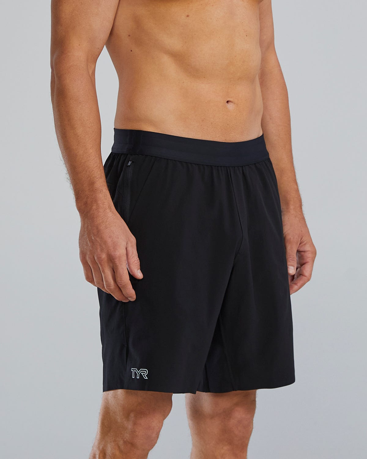  TYR Hydrosphereª Men's Unlined 9" Unbroken Shorts - Solid