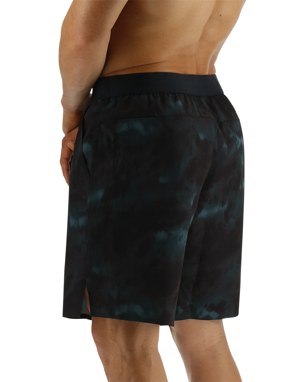  TYR Hydrosphereª Men's Unlined 9" Unbroken Shorts - Turbulent