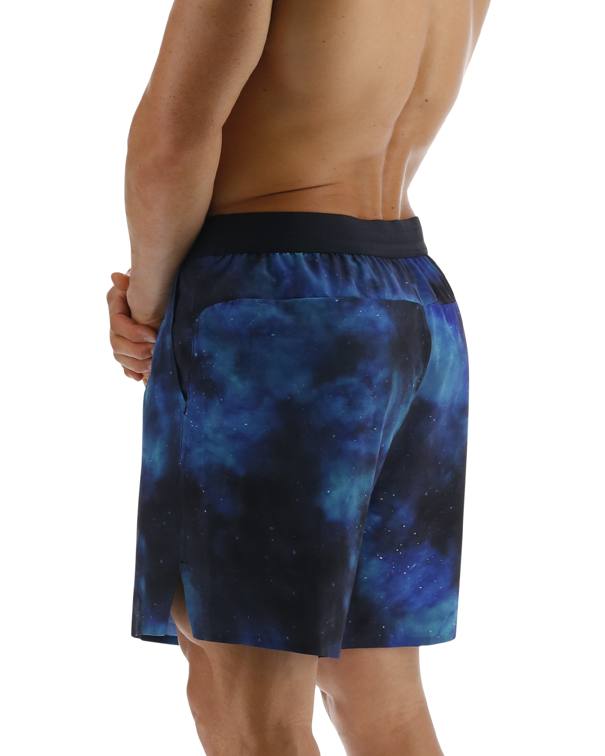  TYR Hydrosphereª Men's Unlined 7" Unbroken Shorts - Cosmic Night