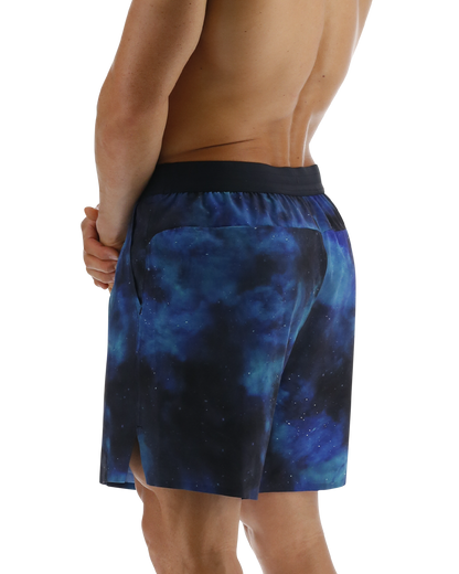  TYR Hydrosphereª Men's Unlined 7" Unbroken Shorts - Cosmic Night