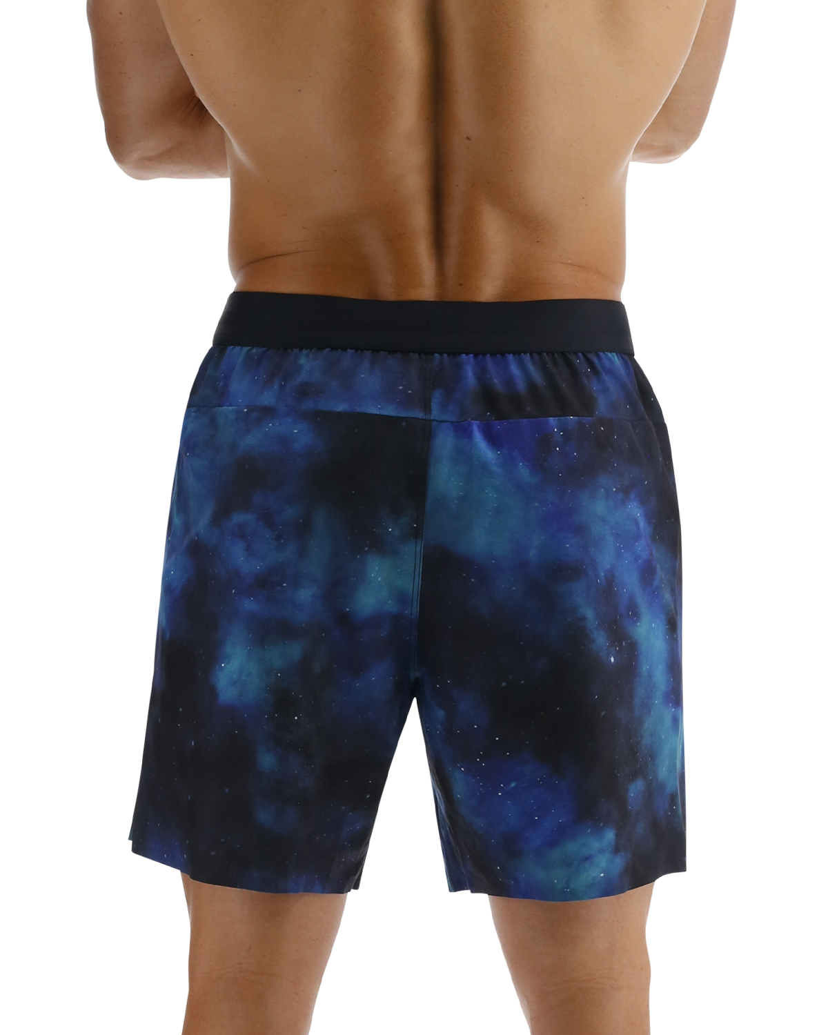  TYR Hydrosphereª Men's Unlined 7" Unbroken Shorts - Cosmic Night