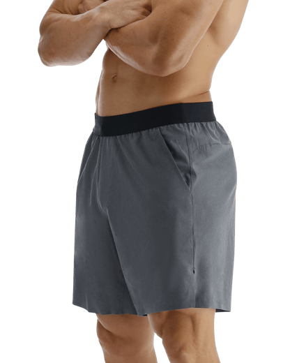 TYR Hydrosphereª Men's Unlined 7" Unbroken Shorts - Solid