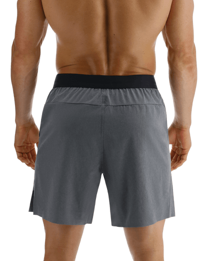  TYR Hydrosphereª Men's Unlined 7" Unbroken Shorts - Solid
