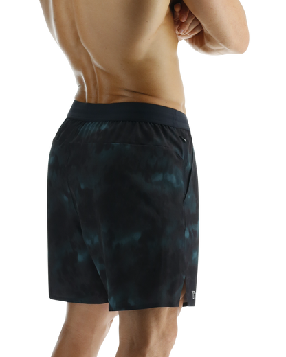  TYR Hydrosphereª Men's Unlined 7" Unbroken Shorts - Turbulent