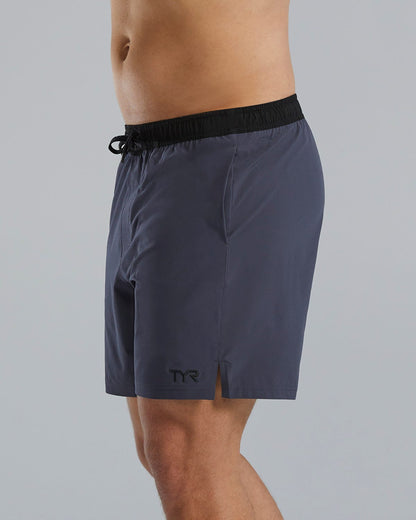  TYR Hydrosphere™ Men's Skua 7" Volley Shorts - Solid