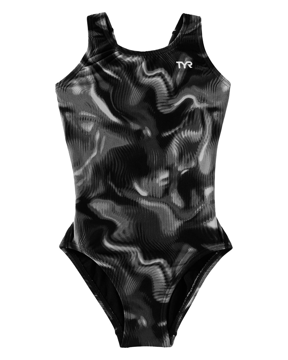  TYR Durafast Elite® Girl's Maxfit Swimsuit - Waveform