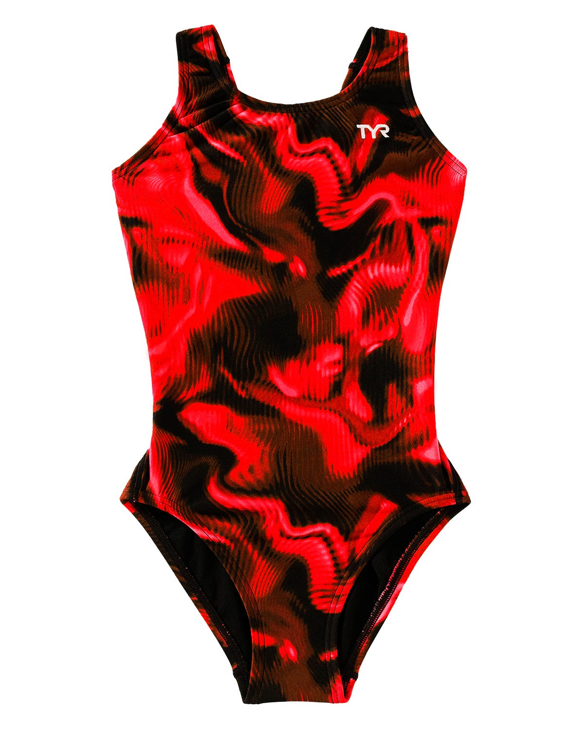  TYR Durafast Elite® Girl's Maxfit Swimsuit - Waveform
