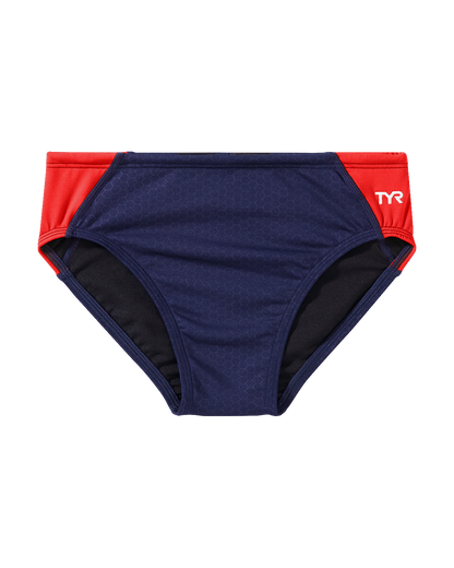  TYR Durafast Elite® Boys' Blade Splice Brief Swimsuit - Hexa