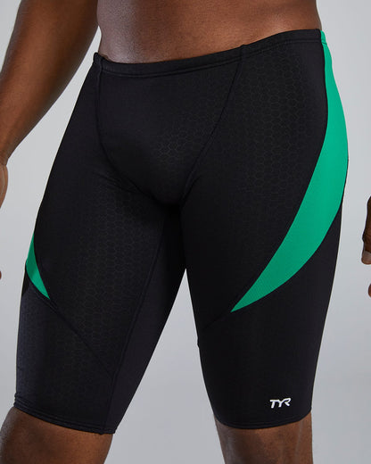  TYR Durafast Elite® Men's Curve Splice Jammer Swimsuit - Hexa
