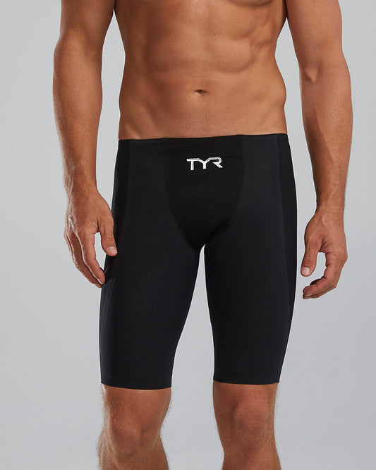  TYR Men's Shockwave High-Waist Jammer Swimsuit - NON PFAS
