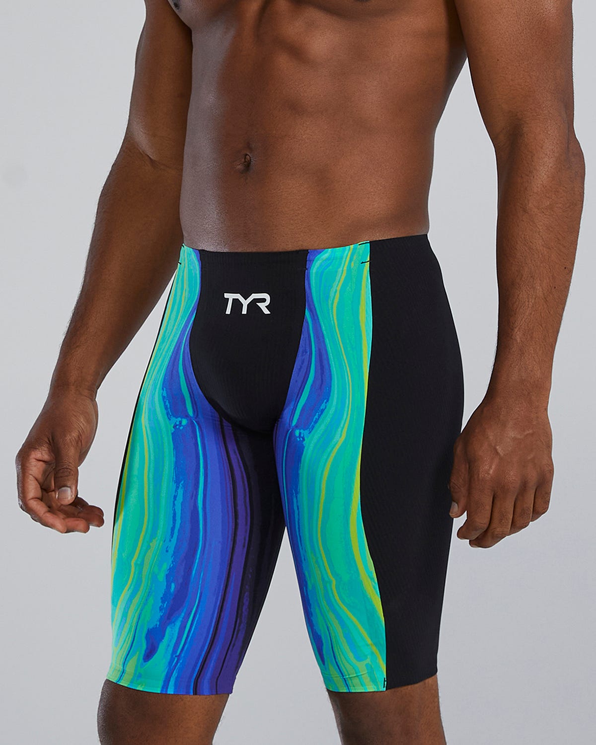  Men's High Waist Shockwave Jammer Swimsuit