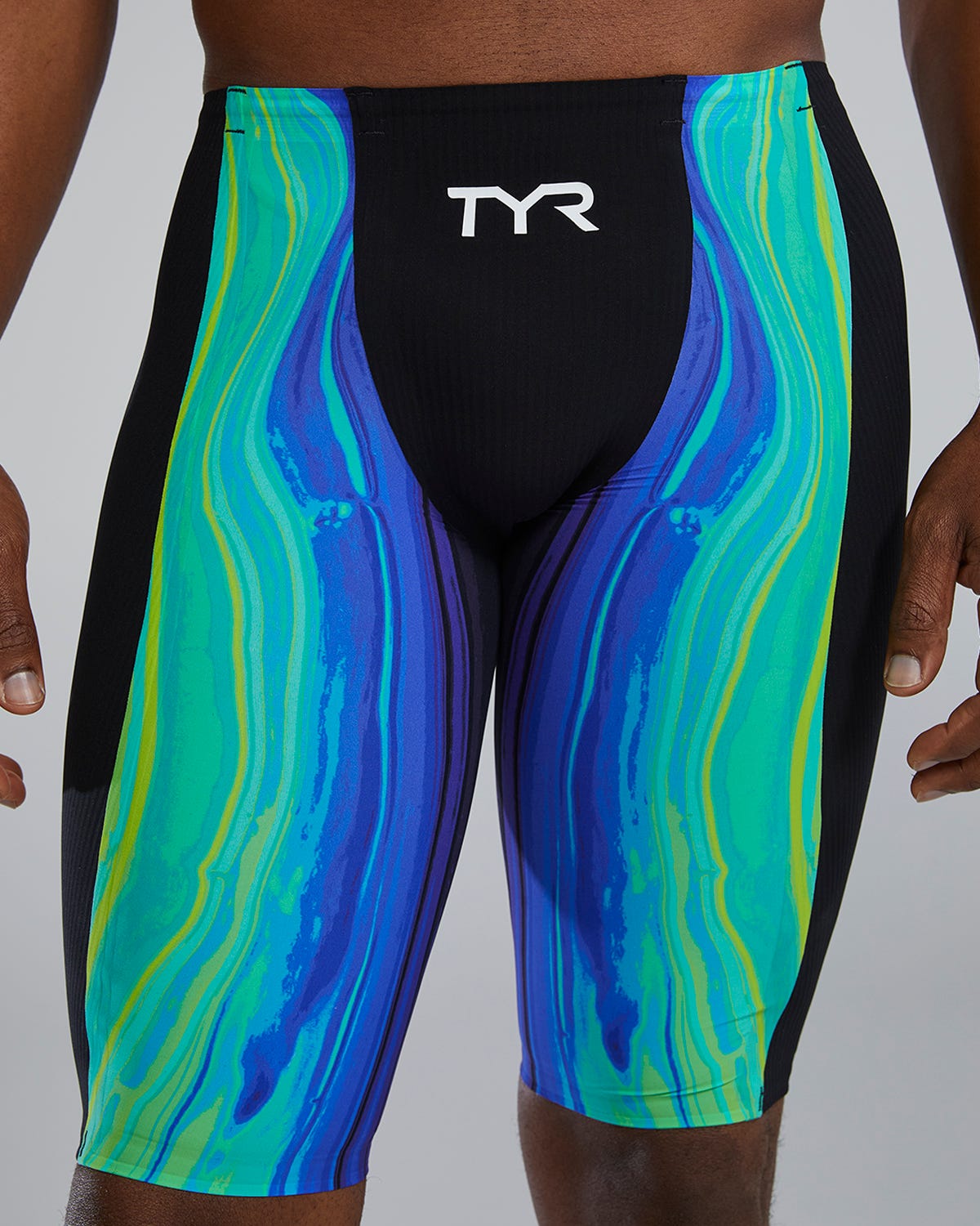  Men's High Waist Shockwave Jammer Swimsuit