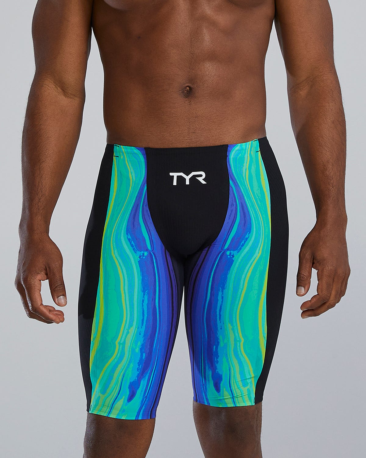  Men's High Waist Shockwave Jammer Swimsuit