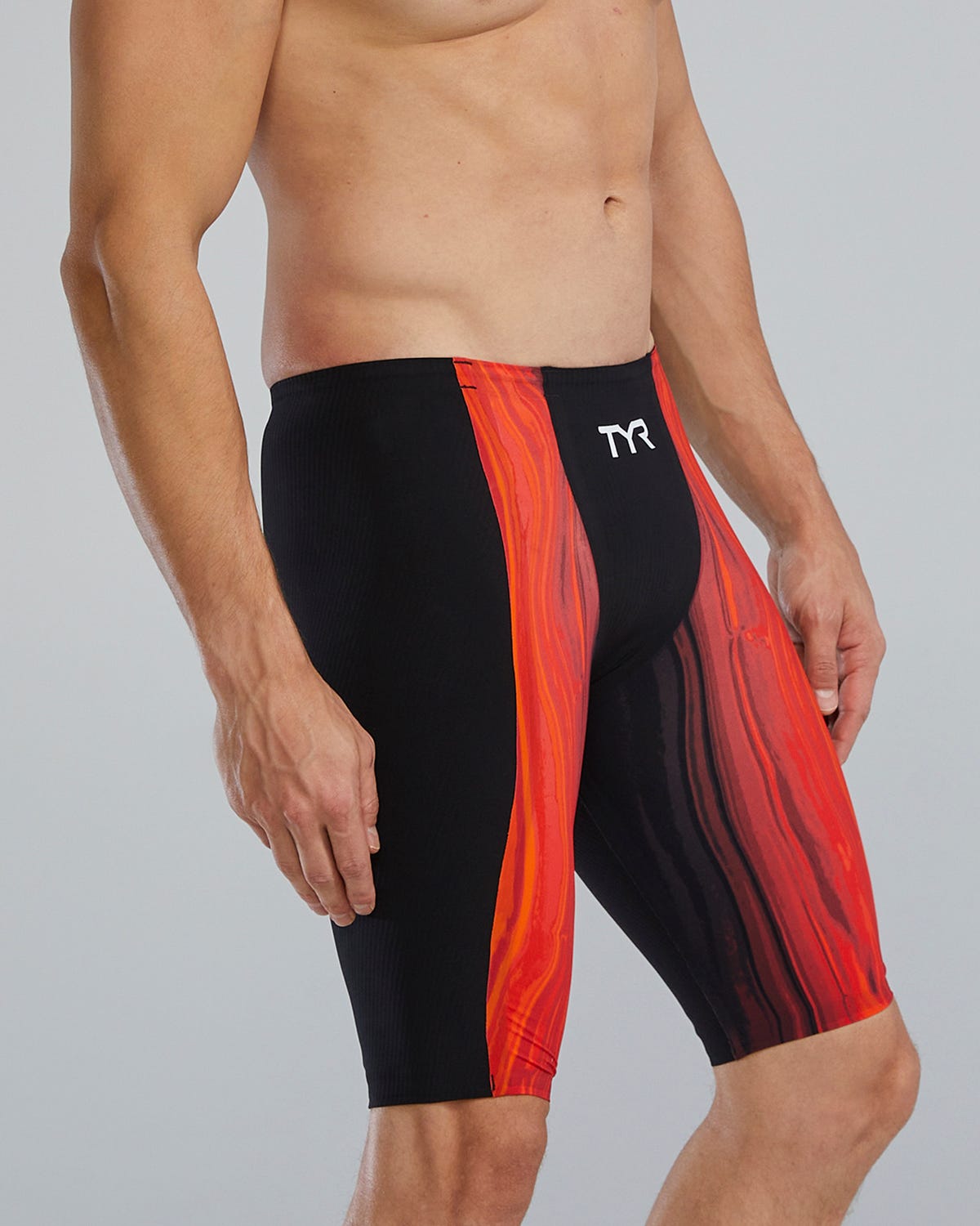  Men's High Waist Shockwave Jammer Swimsuit