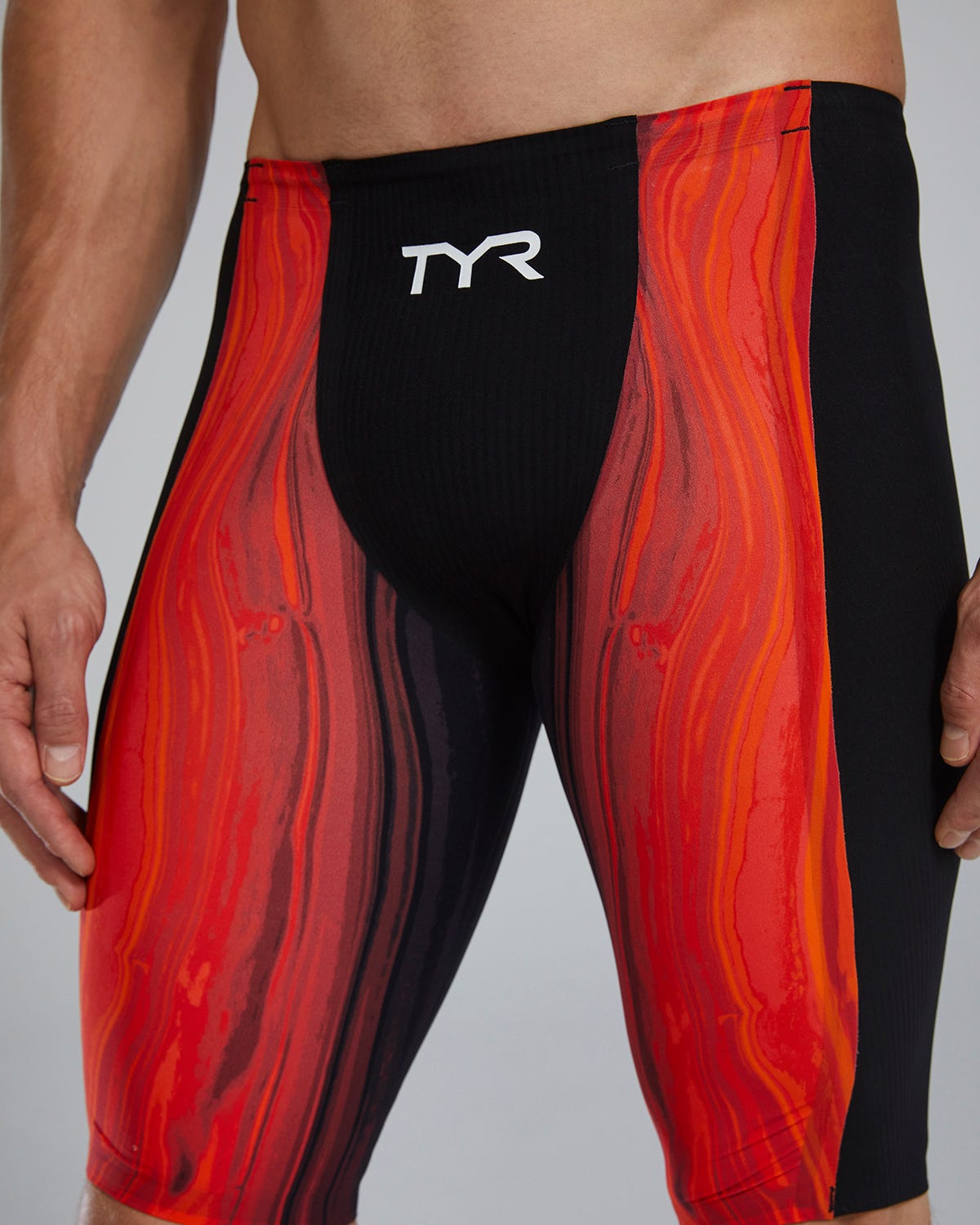 Men's High Waist Shockwave Jammer Swimsuit