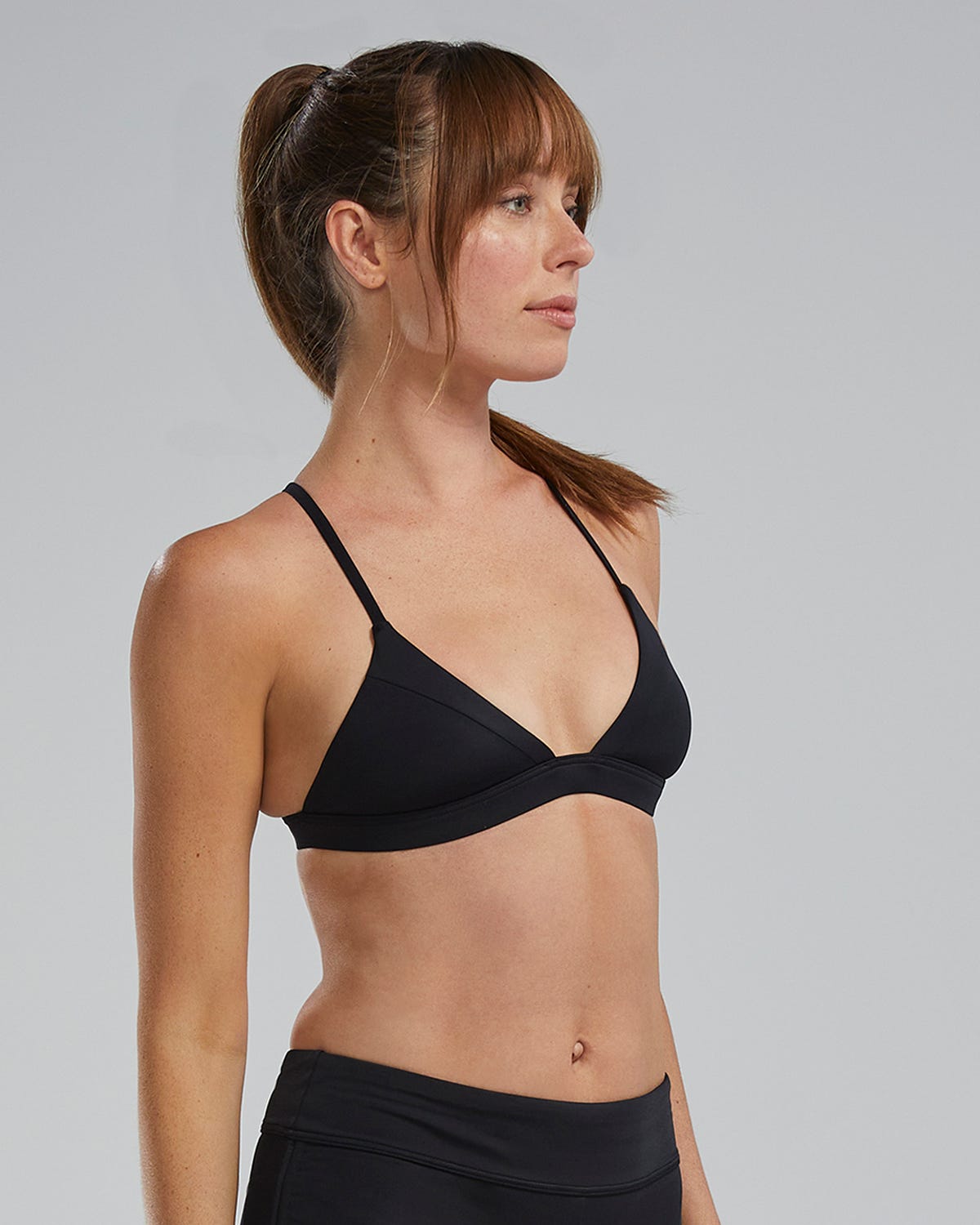  TYR Women's Loka Triange Crossback Top - Solid