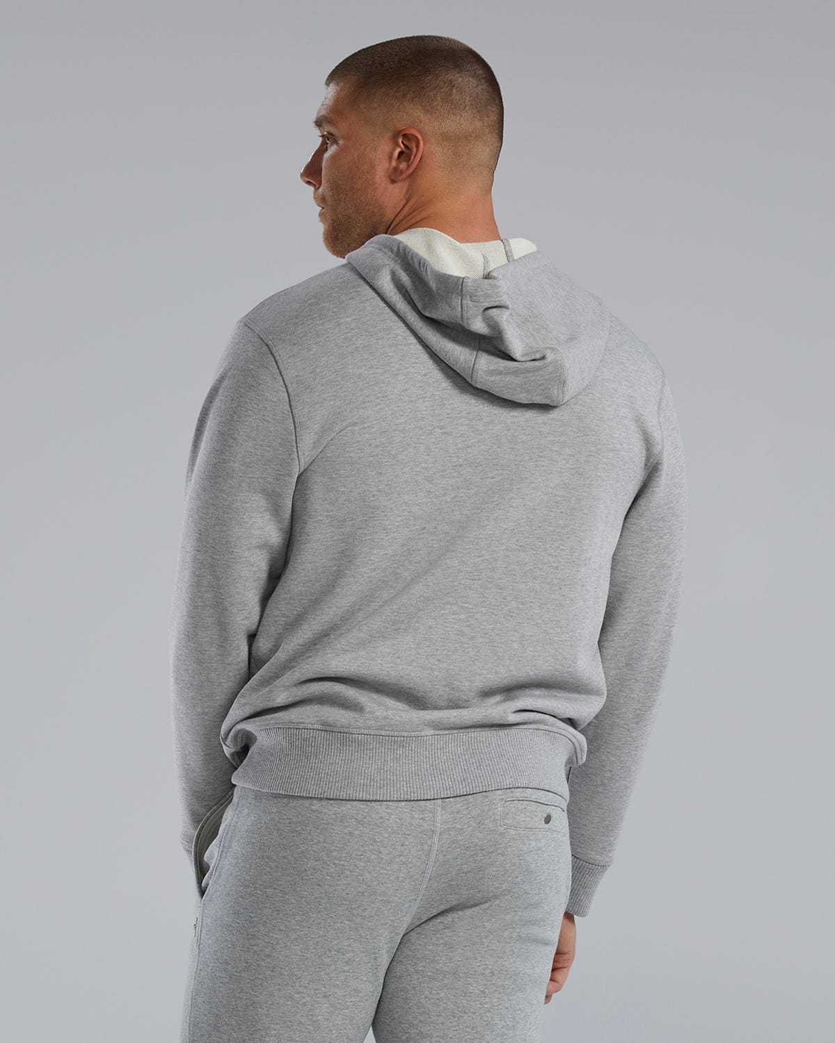  TYR UltraSoft Men's Heavyweight Terry Full-Zip Hoodie - Solid