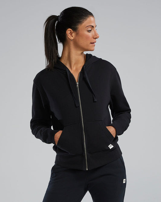  TYR UltraSoft Women's Heavyweight Terry Full-Zip Hoodie - Solid