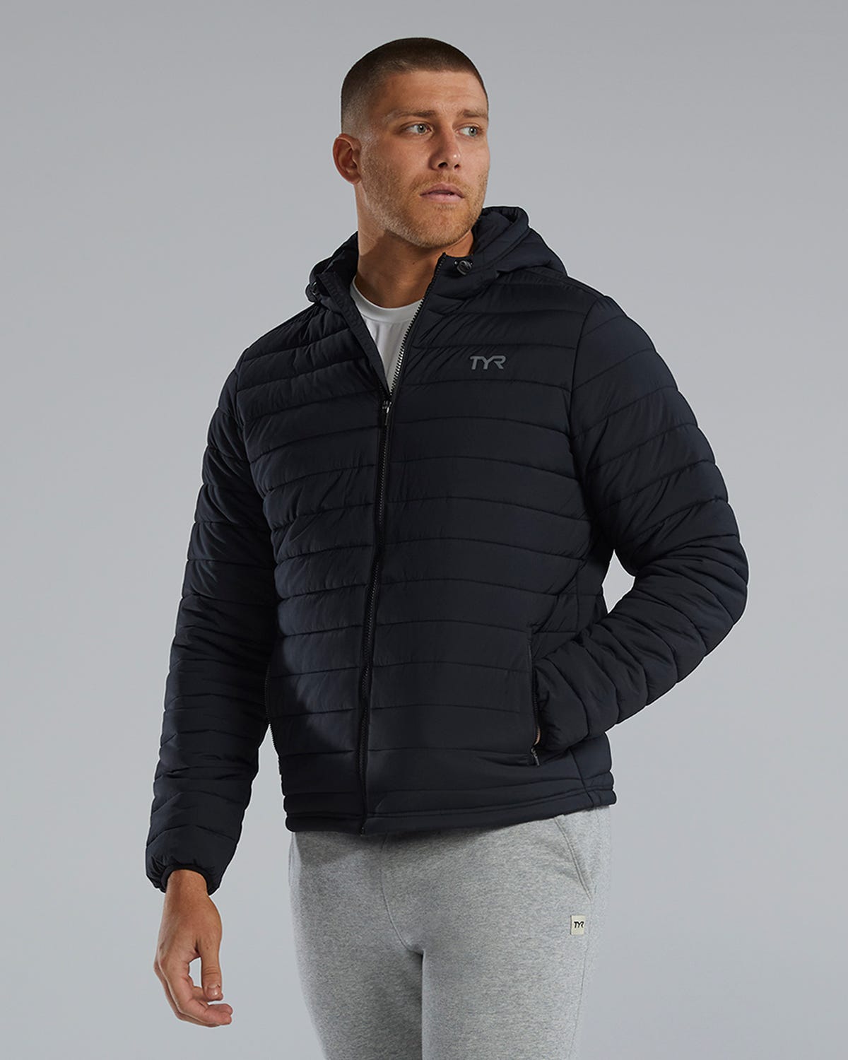  TYR Hydrosphereª Men's Mission Puffer Jacket