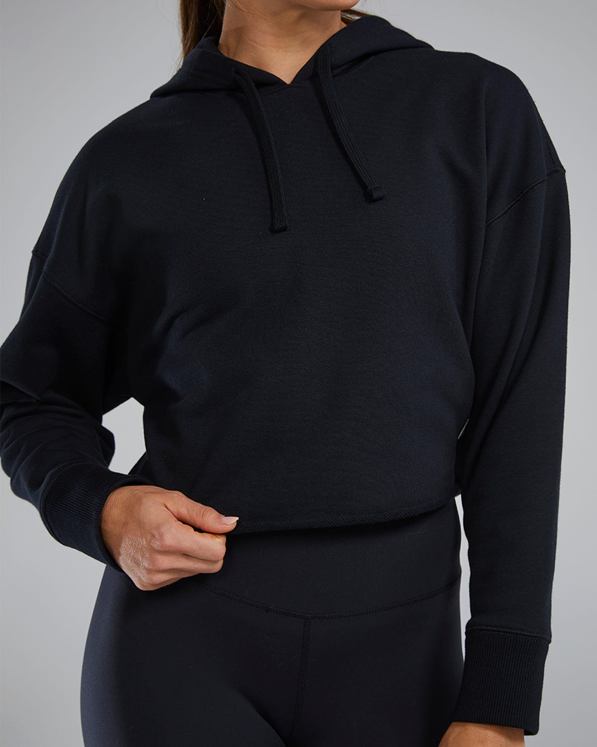  Women's Ultrasoft Heavyweight Terry Cropped Hoodie