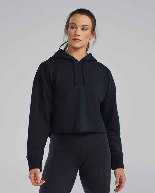  Women's Ultrasoft Heavyweight Terry Cropped Hoodie