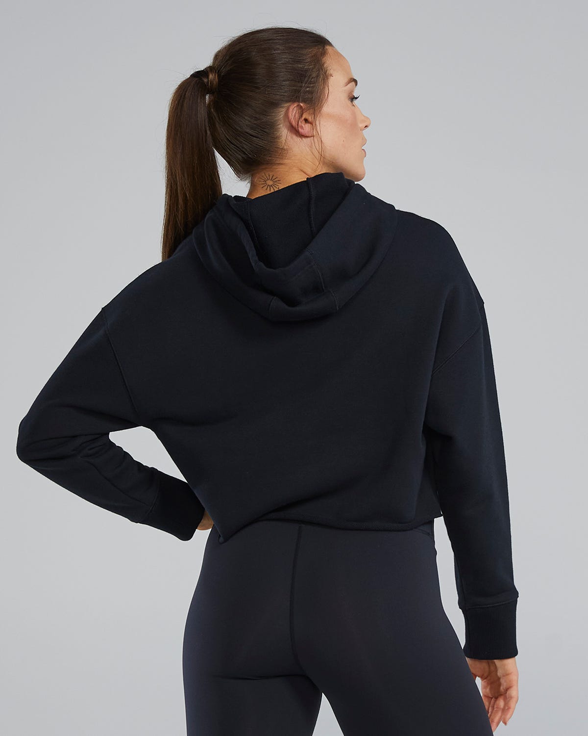  Women's Ultrasoft Heavyweight Terry Cropped Hoodie