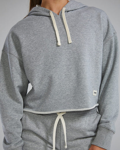  Women's Ultrasoft Heavyweight Terry Cropped Hoodie