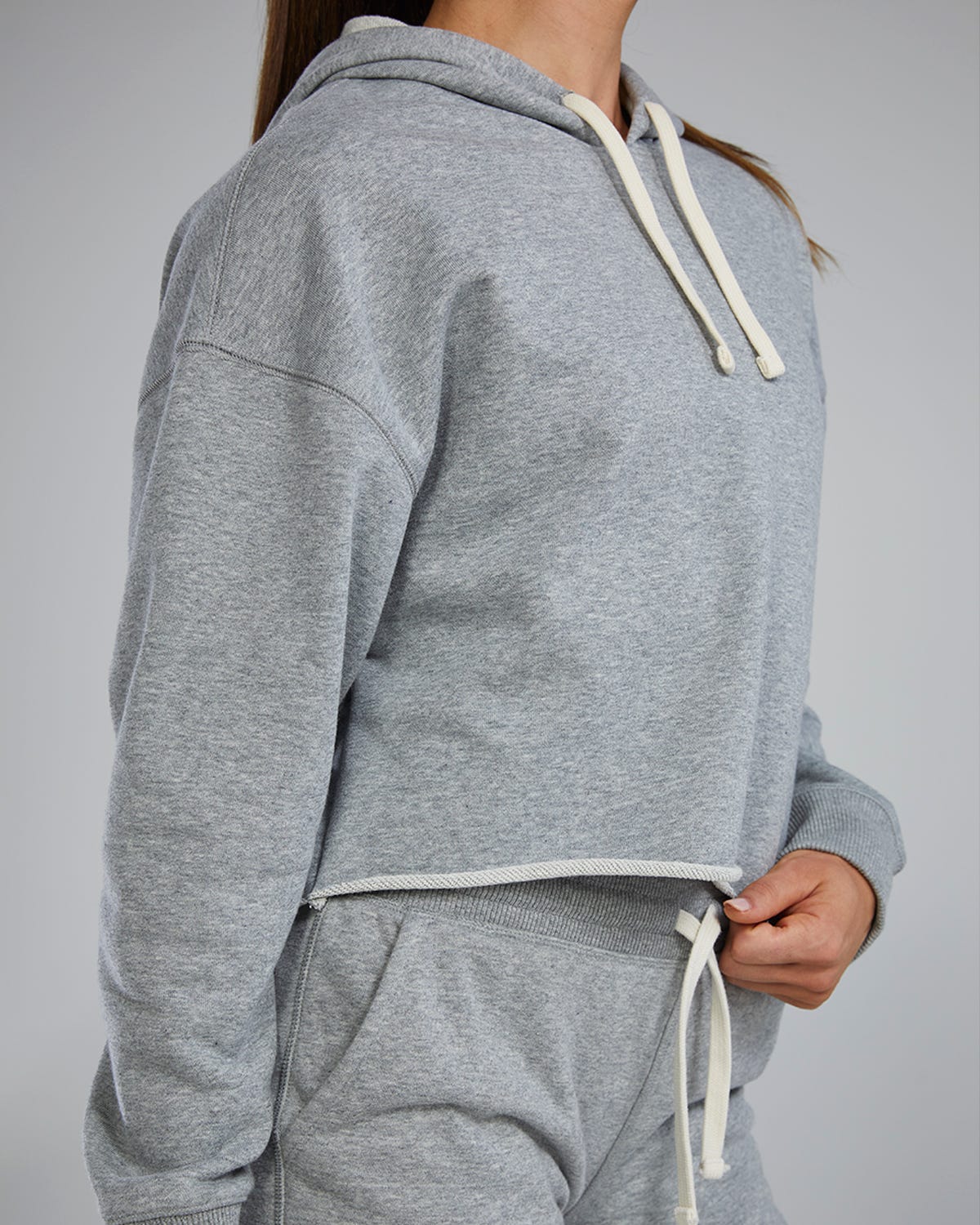  Women's Ultrasoft Heavyweight Terry Cropped Hoodie