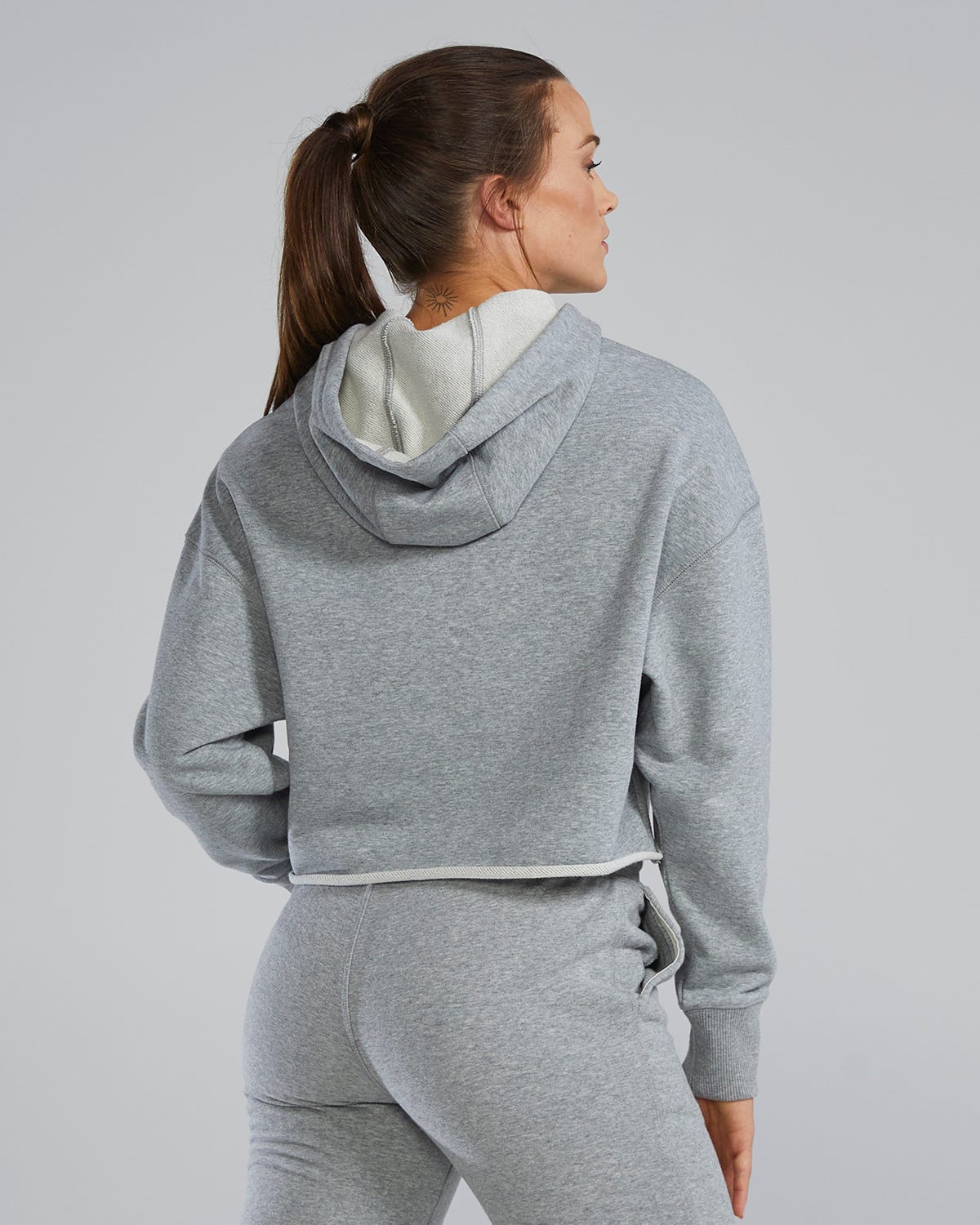  Women's Ultrasoft Heavyweight Terry Cropped Hoodie