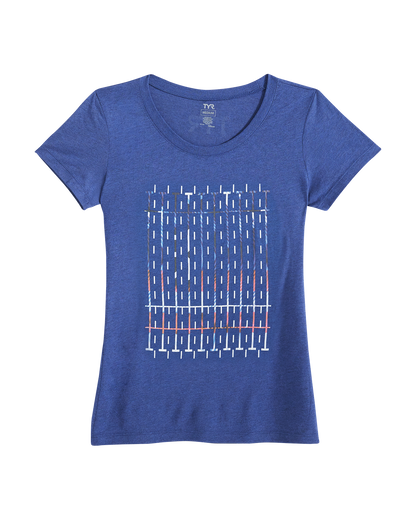  TYR Women's "American Lanes" Graphic Tee