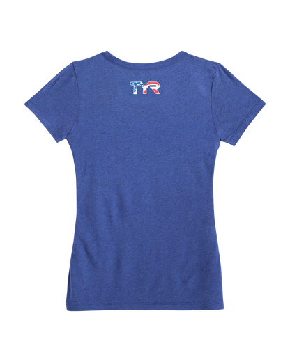  TYR Women's "American Lanes" Graphic Tee