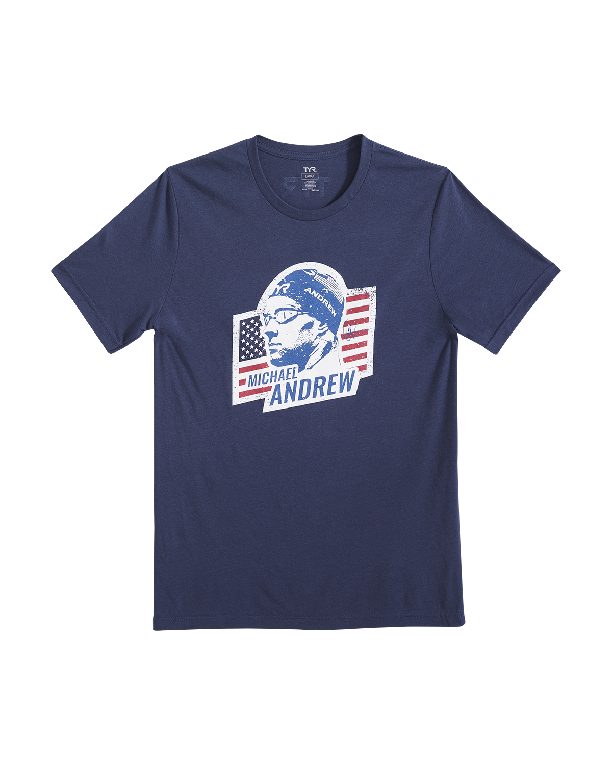  TYR Men's Graphic Tee - Michael Andrew