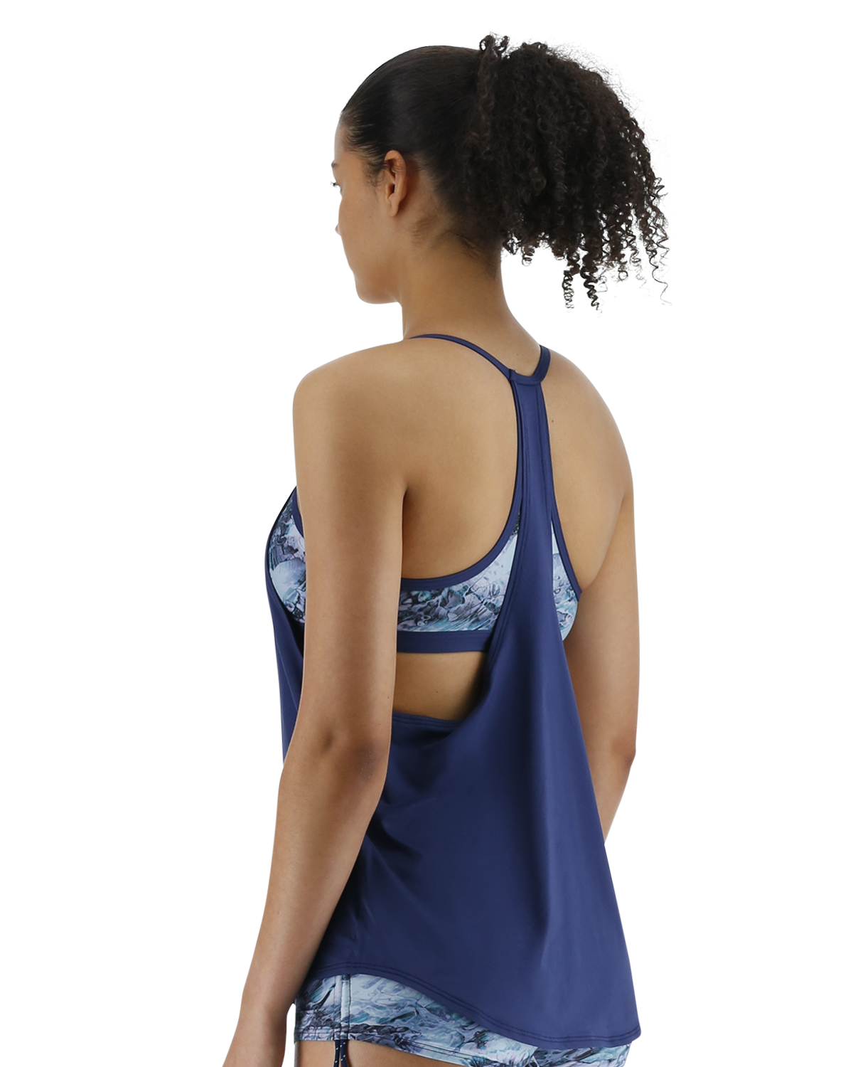  TYR Women's Shea 2-in-1 Tank - Shale
