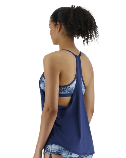  TYR Women's Shea 2-in-1 Tank - Shale