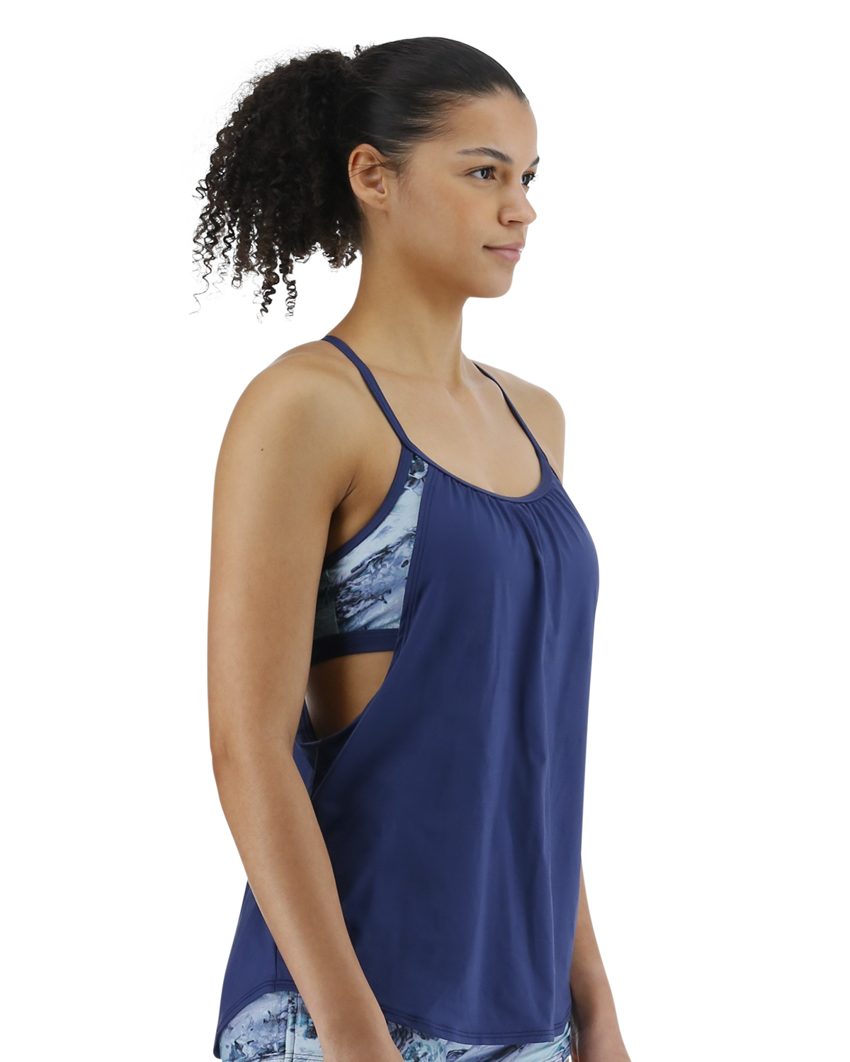  TYR Women's Shea 2-in-1 Tank - Shale