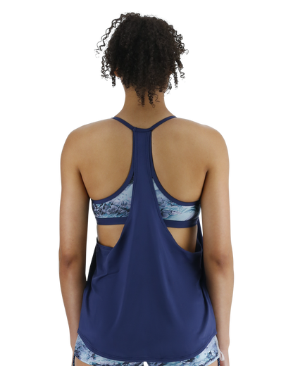  TYR Women's Shea 2-in-1 Tank - Shale
