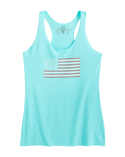  TYR Women's Graphic Tee - American Lanes