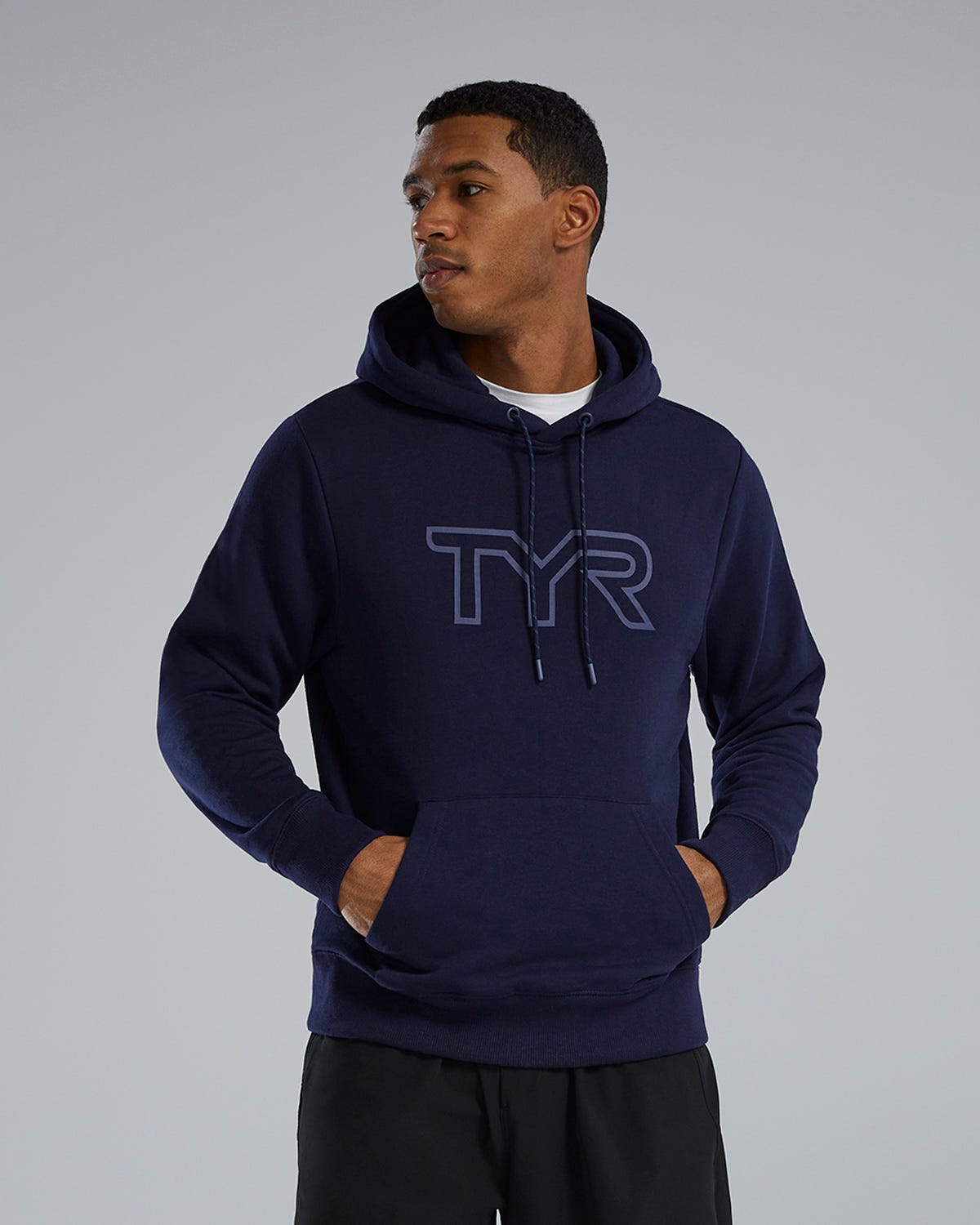  TYR UltraSoft Men's Big Logo Tech Hoodie