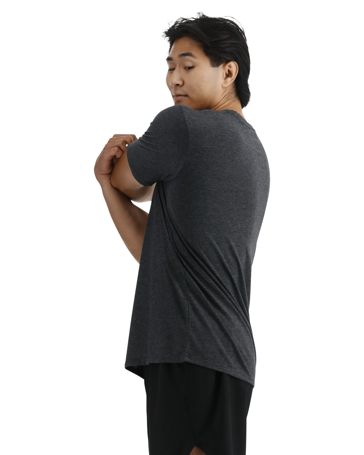  TYR UltraSoft Men's Big Logo Tri-Blend Tech Tee