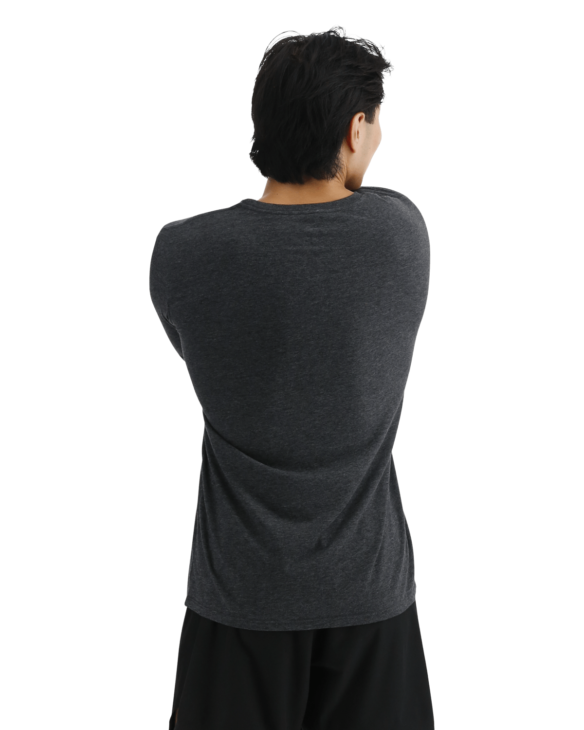  TYR UltraSoft Men's Big Logo Tri-Blend Tech Tee