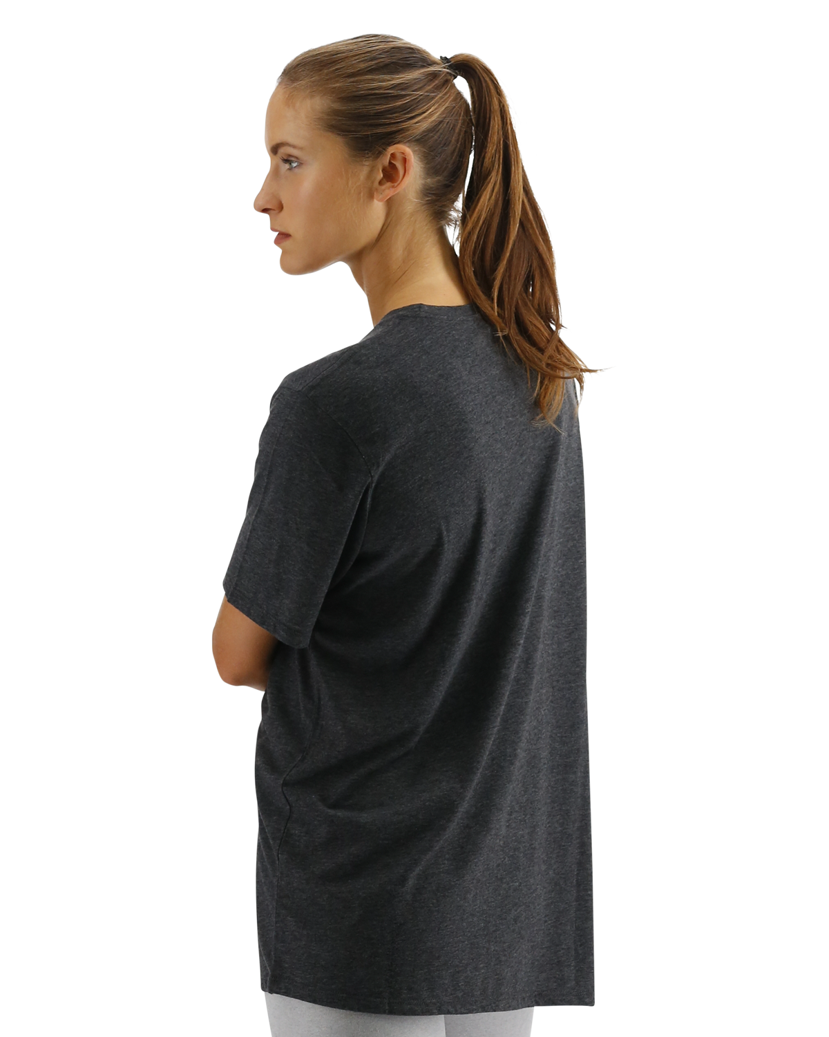  TYR UltraSoft Women's Big Logo Tri-Blend Tech Tee