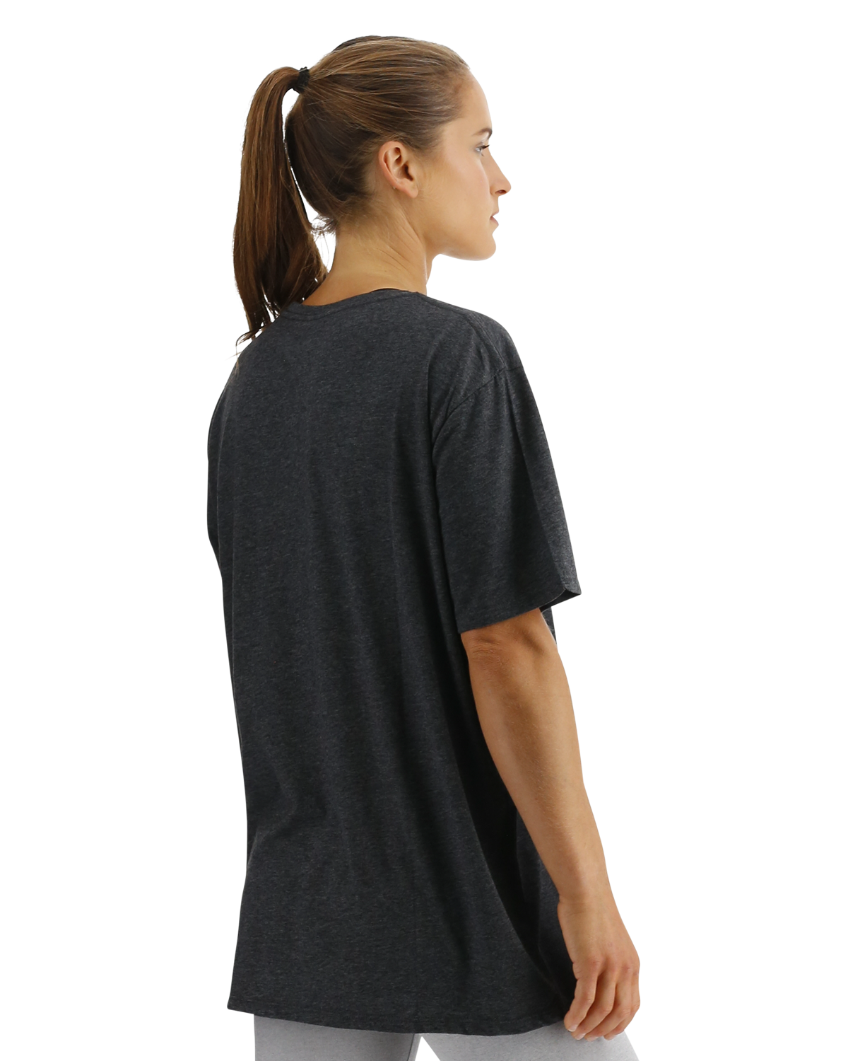  TYR UltraSoft Women's Big Logo Tri-Blend Tech Tee