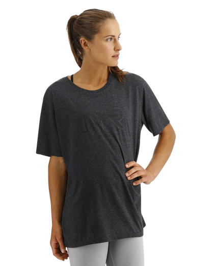  TYR UltraSoft Women's Big Logo Tri-Blend Tech Tee