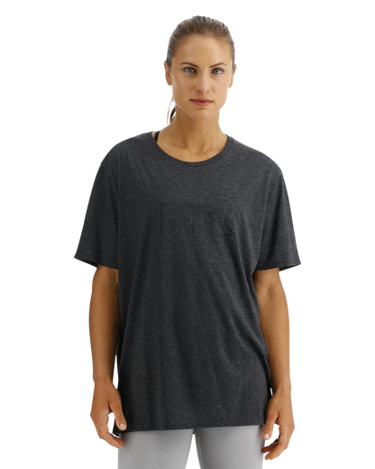  TYR UltraSoft Women's Big Logo Tri-Blend Tech Tee
